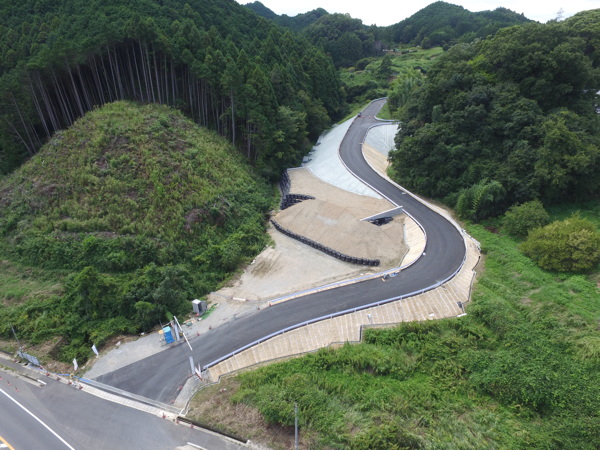 国道169号 高取バイパス道路工事